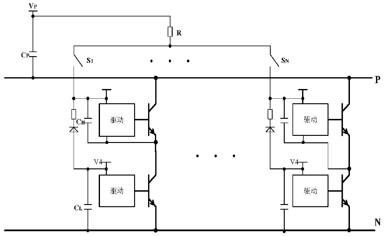 High-order energy supplementing bootstrap circuit and control method thereof