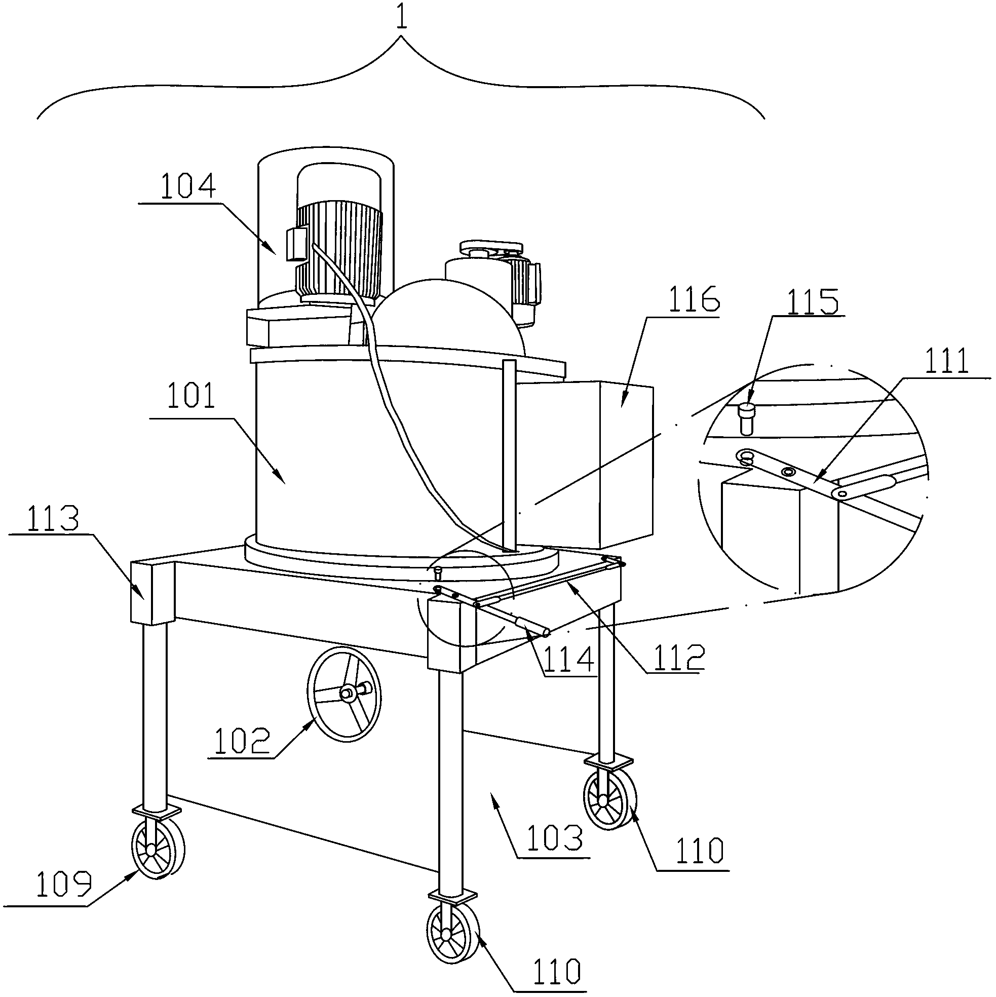 Production line for fireproof heat-insulating wall plates, and method for on-site processing of fireproof heat-insulating wall plates by utilizing production line