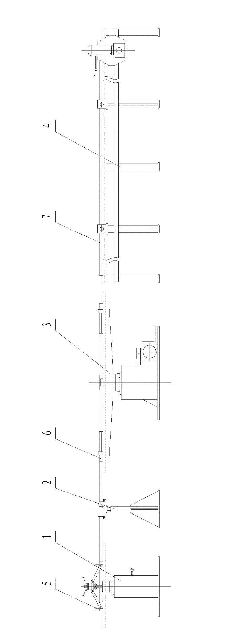 Magnetic shielding forming line equipment for transformer