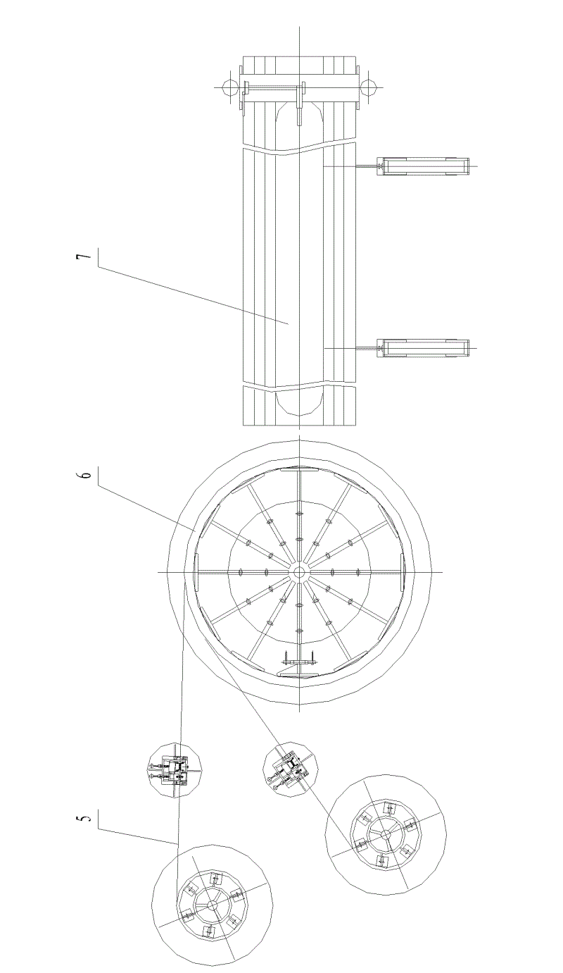 Magnetic shielding forming line equipment for transformer