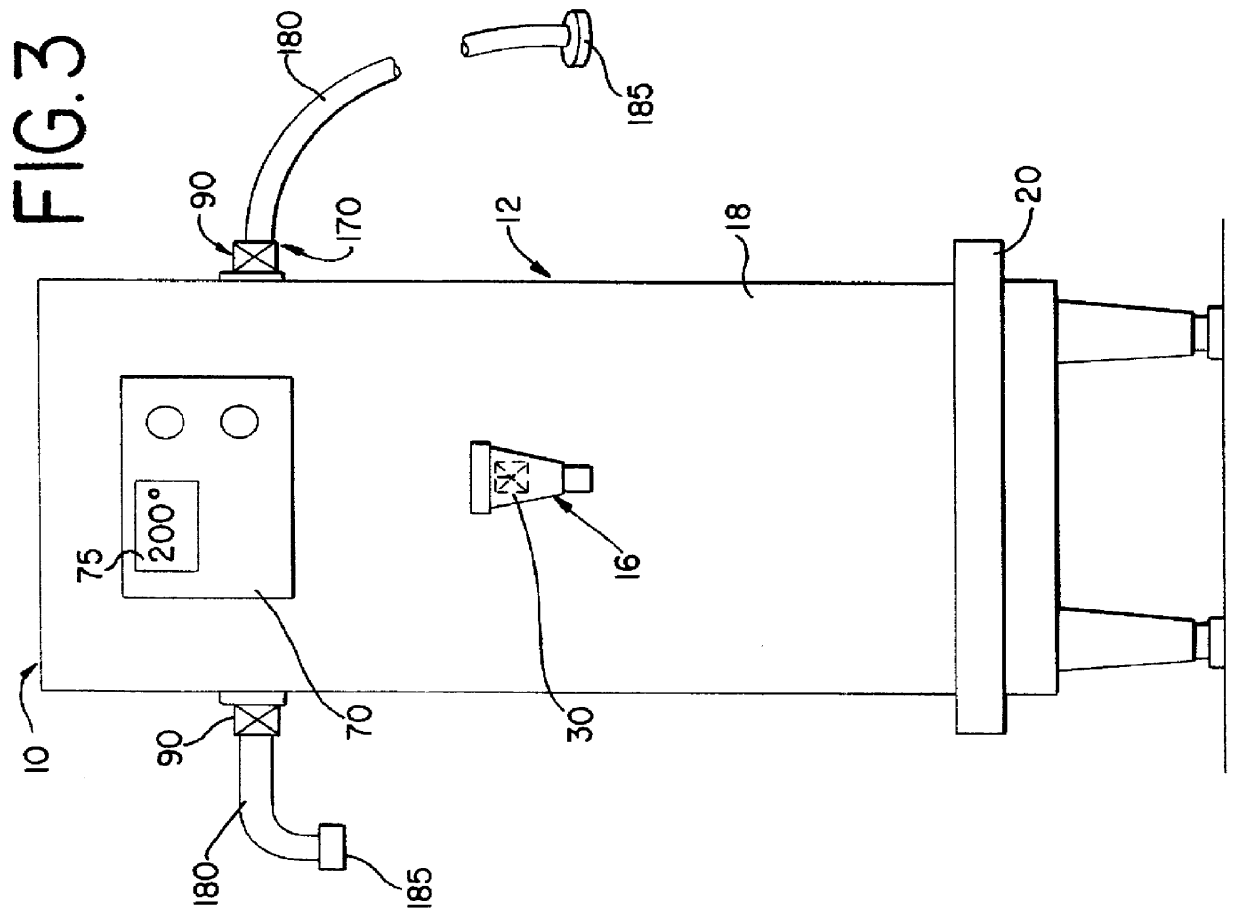 Heated water dispensing system