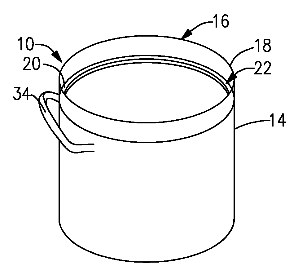 High speed, spill-proof cooking container