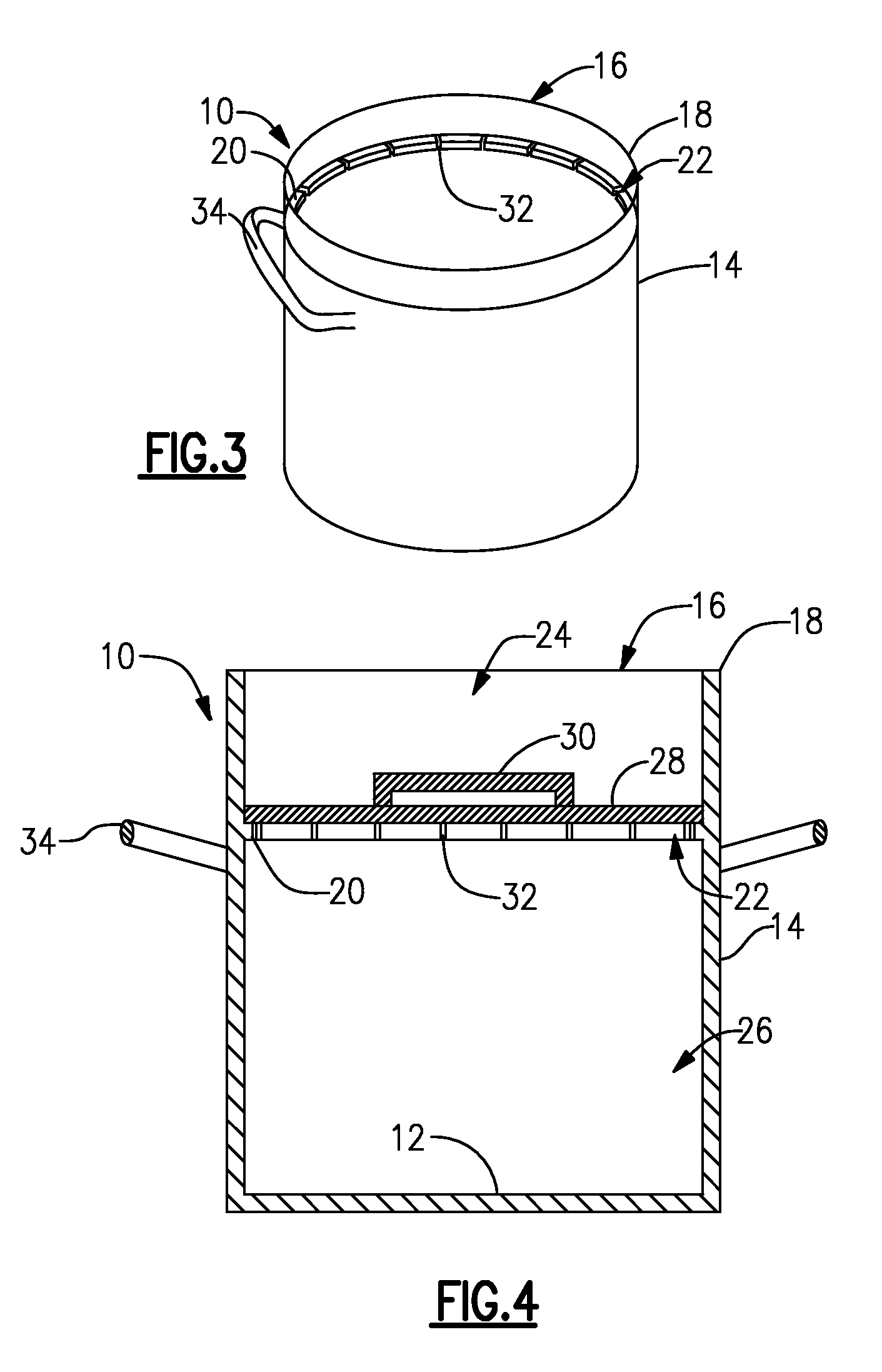 High speed, spill-proof cooking container