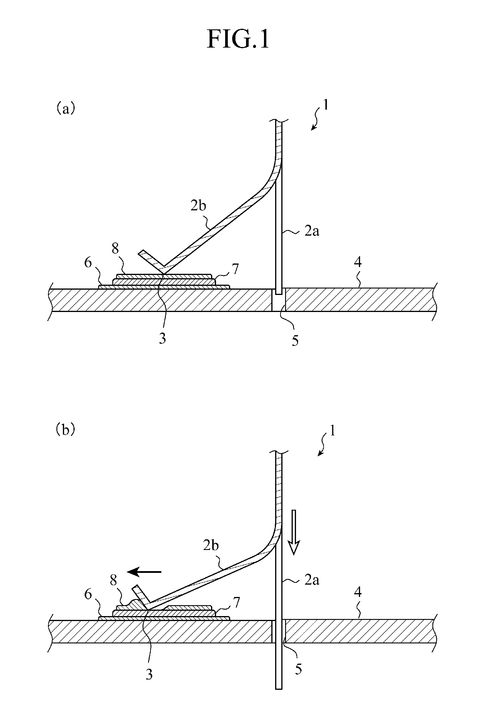 Structure for connecting connector, and head lamp light source lighting device using the structure