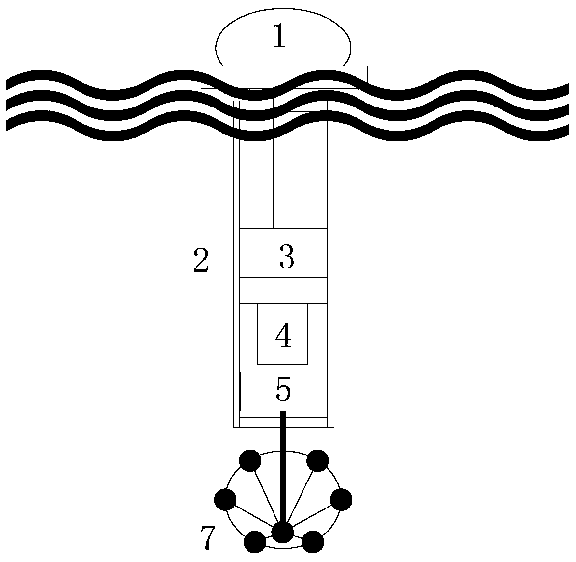 Movable foldable type wave power device