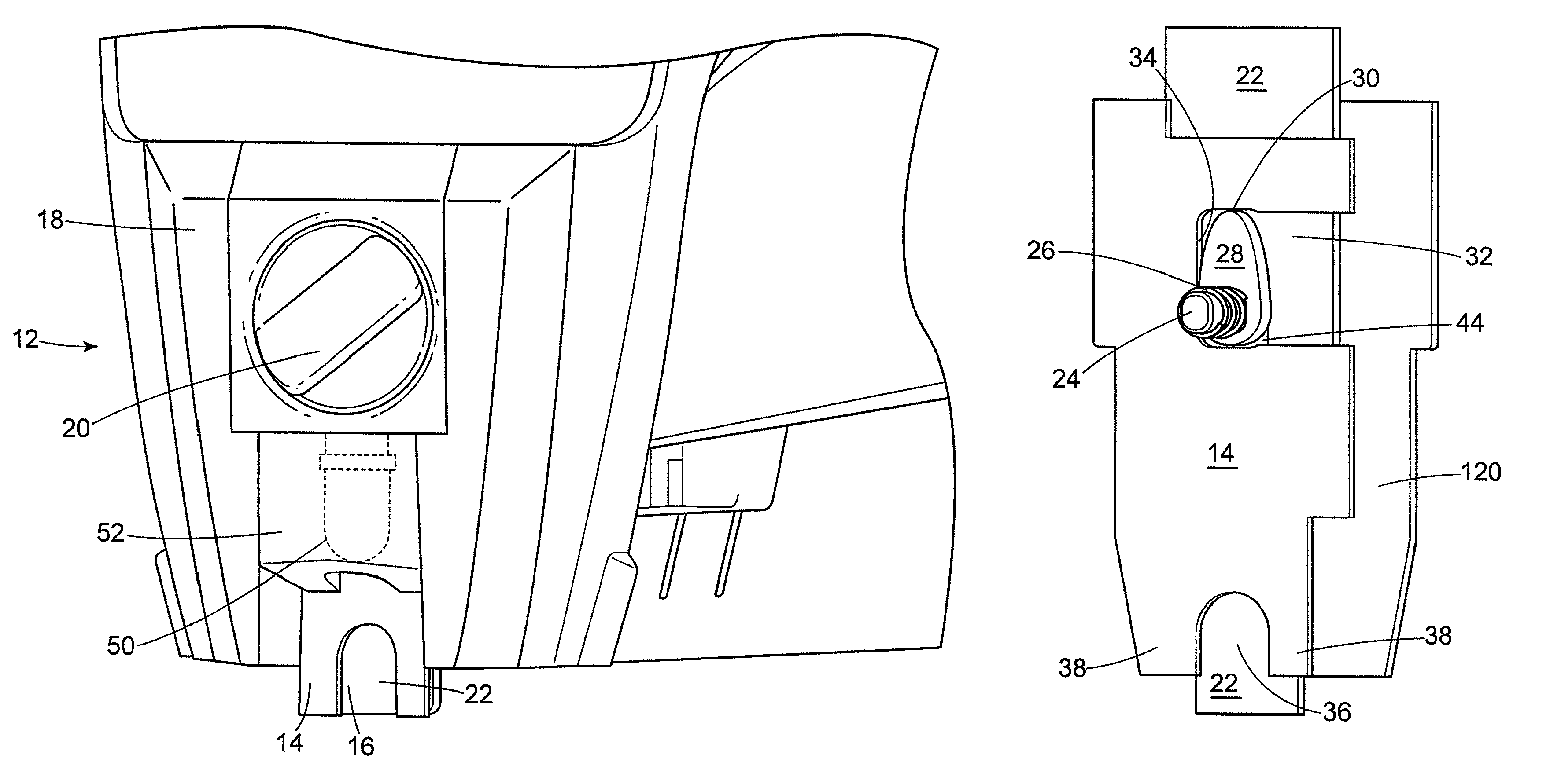 Wire guide for an automatic staple gun