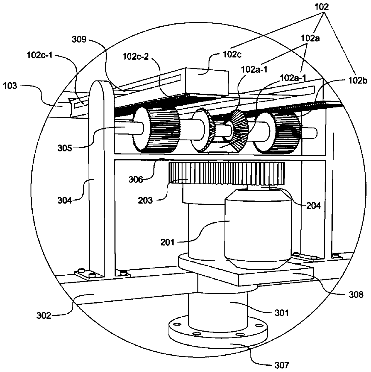 Photovoltaic panel fixing device capable of optimizing sunlight angle