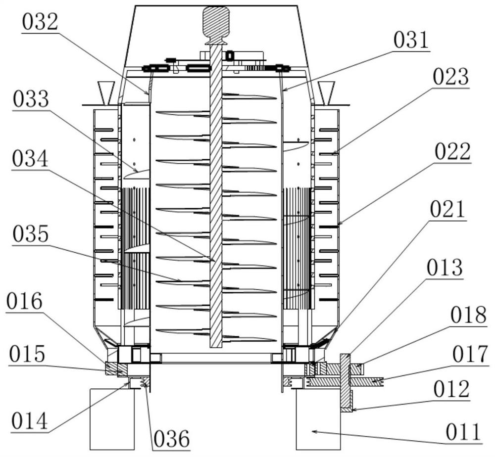 Microorganism-controllable kitchen waste aerobic composting device and aerobic fermentation method