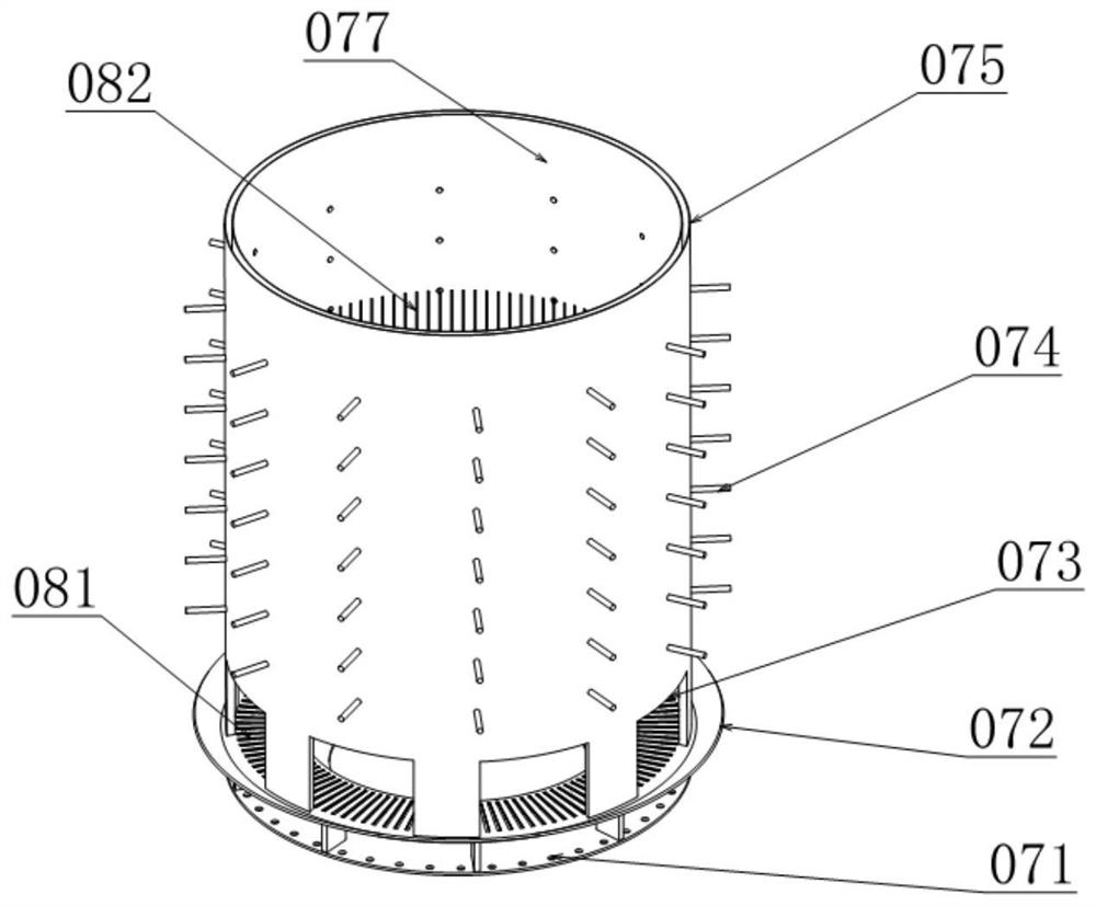 Microorganism-controllable kitchen waste aerobic composting device and aerobic fermentation method