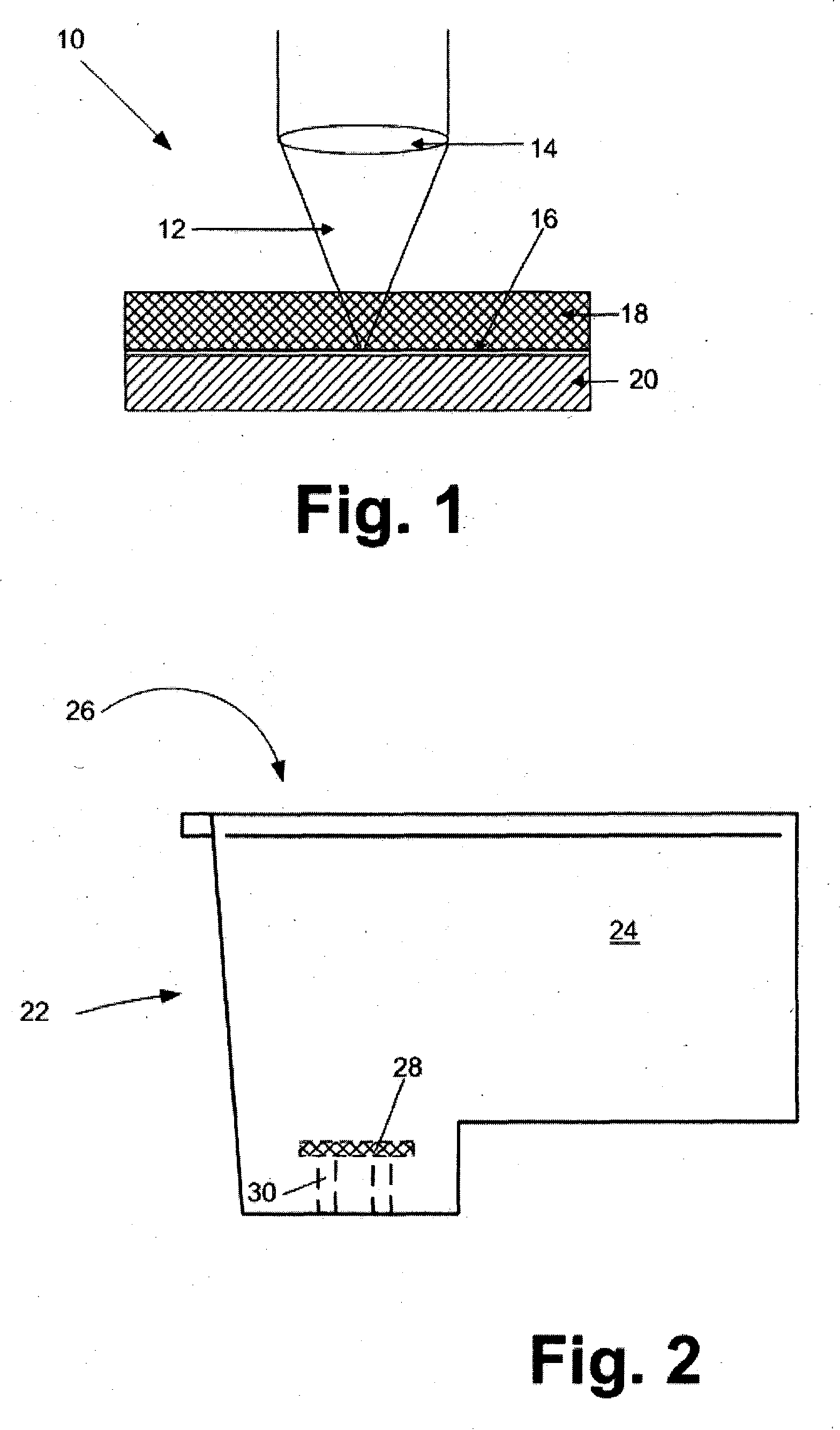 Method and apparatus for attaching an ink jet filter to an ink cartridge