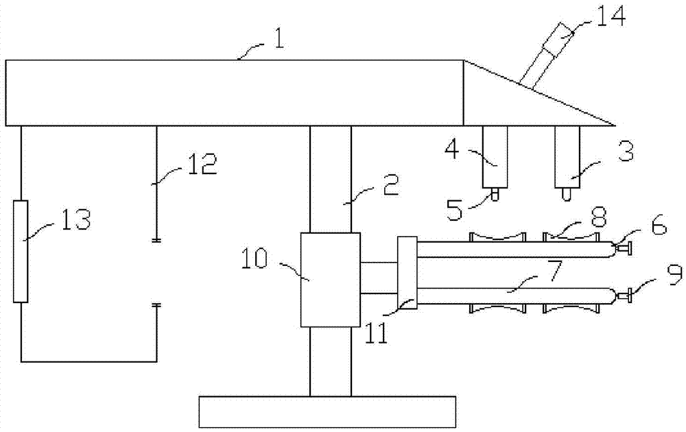 Glass laser-drilling machine capable of quick cooling