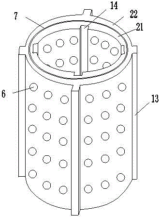 Underground water level and deep-seated displacement same-hole monitoring device