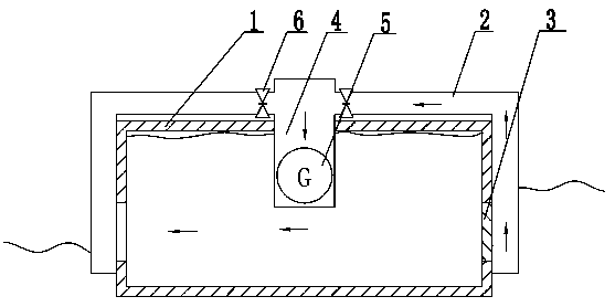 Tidal power generation device