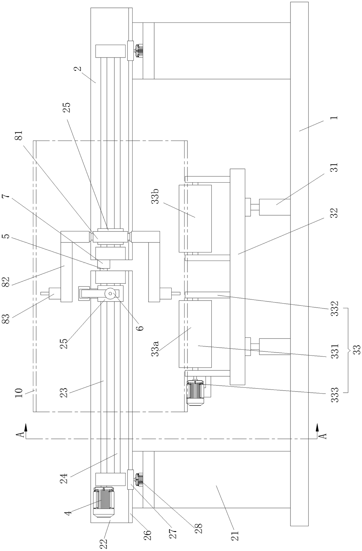 Spraying device suitable for inner walls of round pipes with different diameters