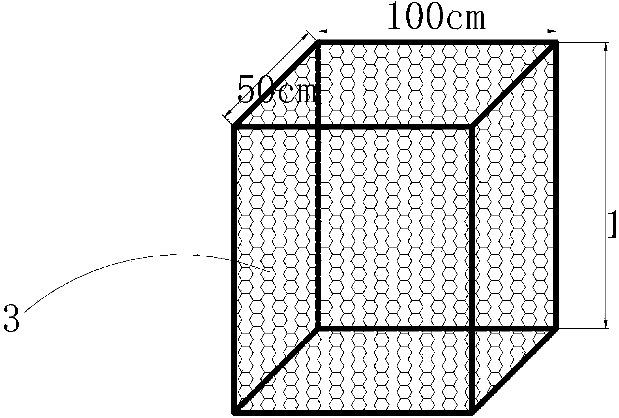 Water purifying device for plate and frame biological filtering dam