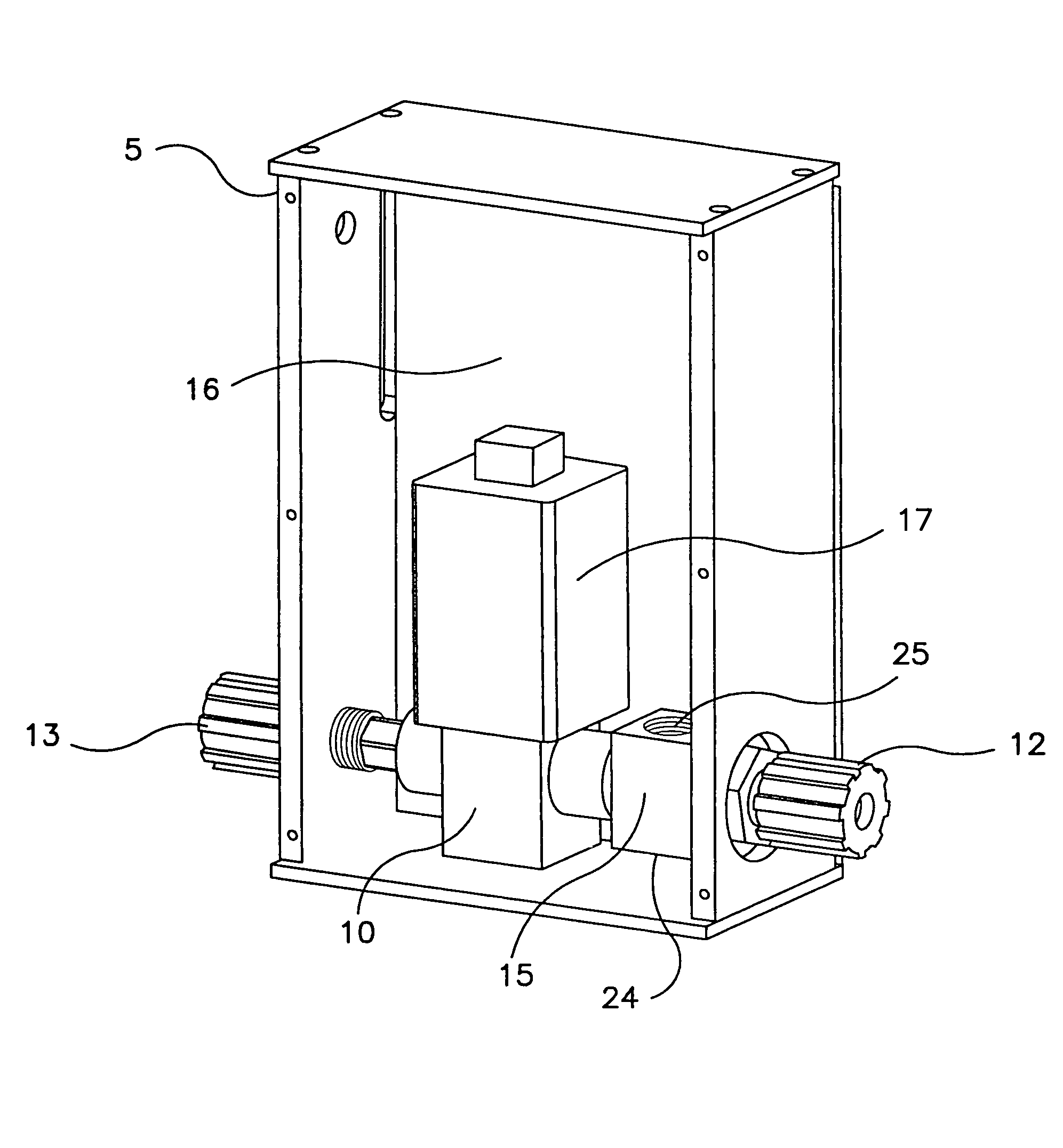 Fluid flow measuring and proportional fluid flow control device