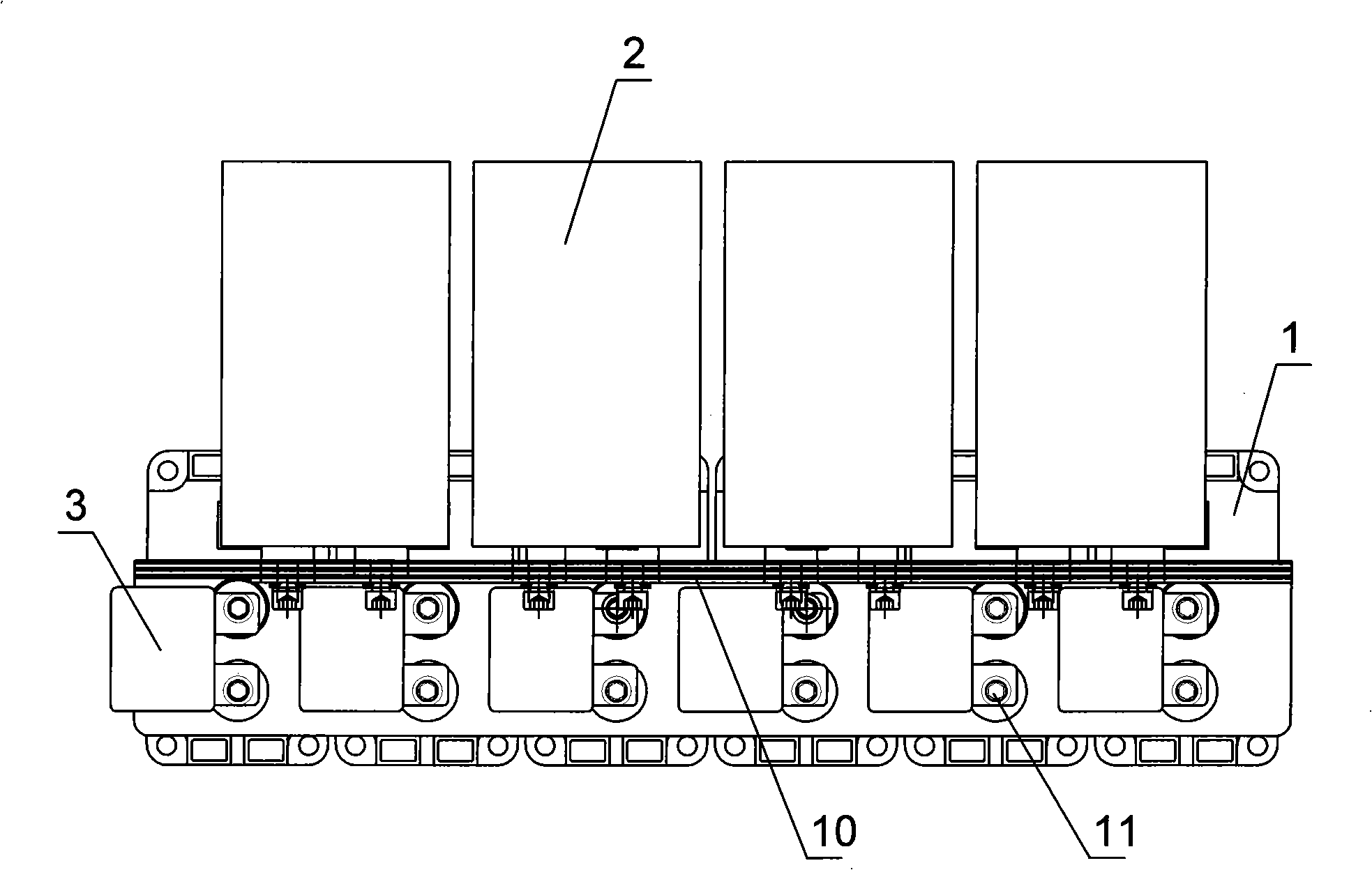 Current transformer power module main body apparatus and its processing method