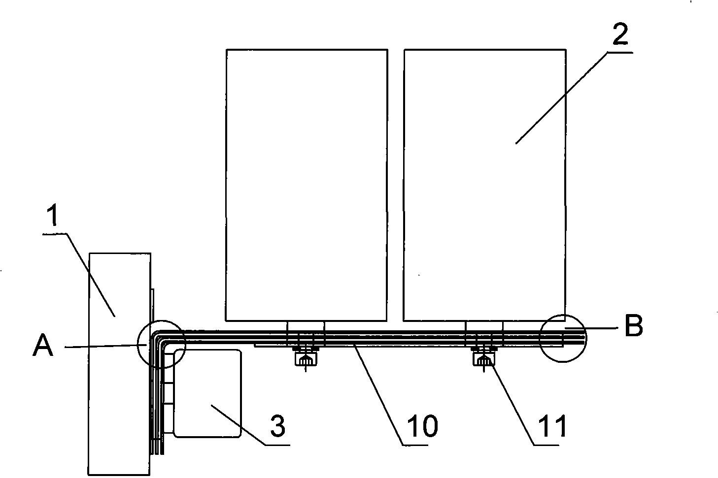 Current transformer power module main body apparatus and its processing method