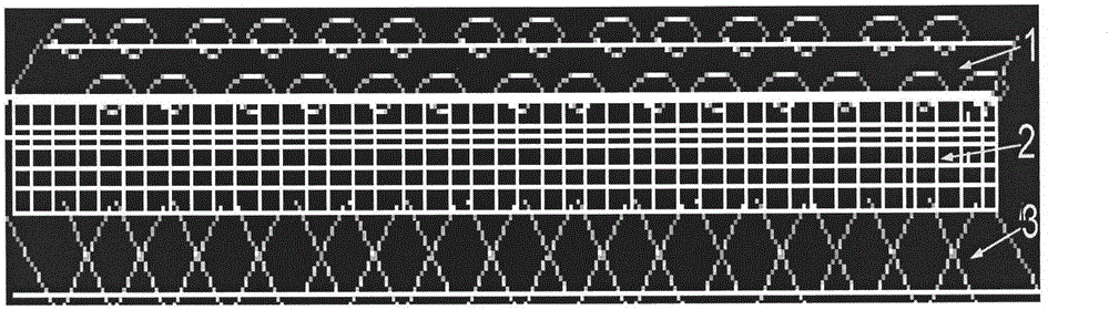 Three-dimensional patch used for nerve regeneration and dura mater repairing