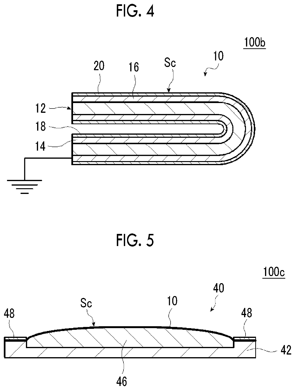 Pickup sensor and biological sensor