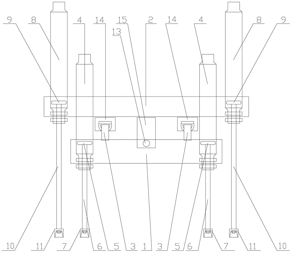 Walking robot and walking method thereof