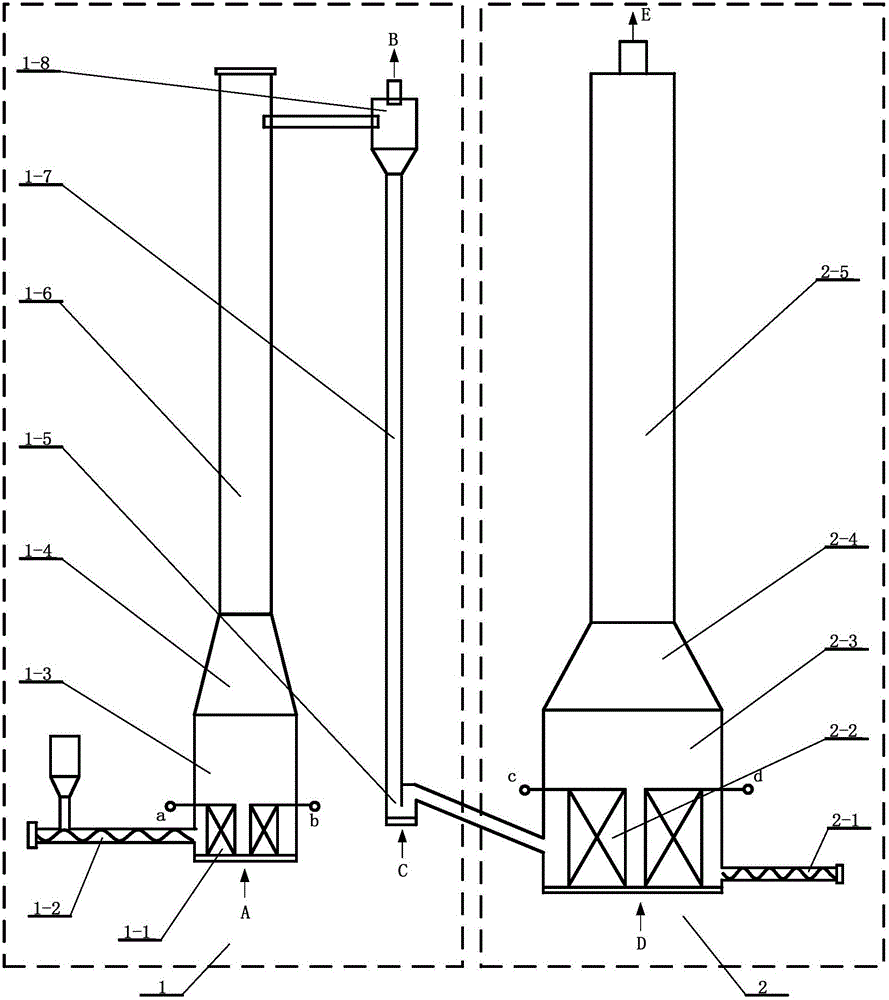 Device and method for sintering iron ore and internally separating carbon dioxide