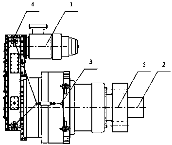 A mounting process of a lifting unit for a jack-up drilling platform