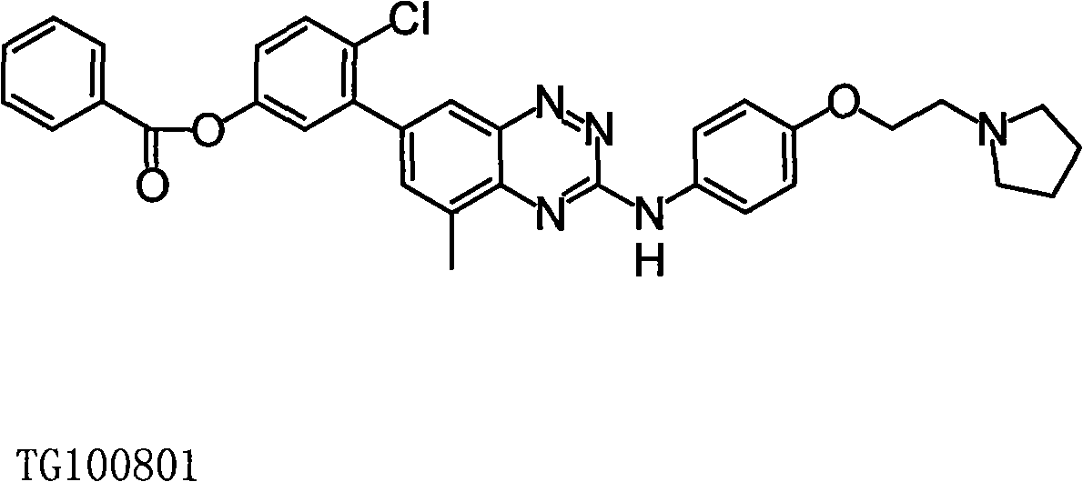 Micromolecule phentriazine dioxin-like compound and medicine by taking compound as active ingredient