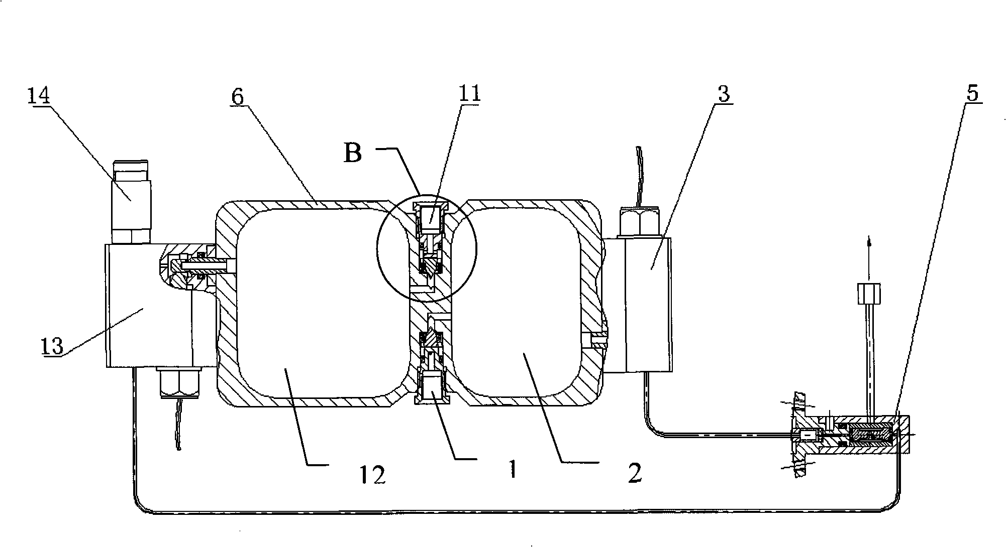 Refrigeration system used in infrared receiver