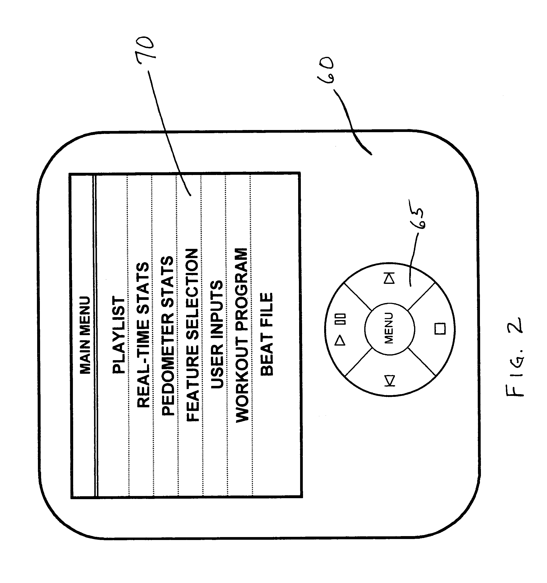 Musical fitness computer