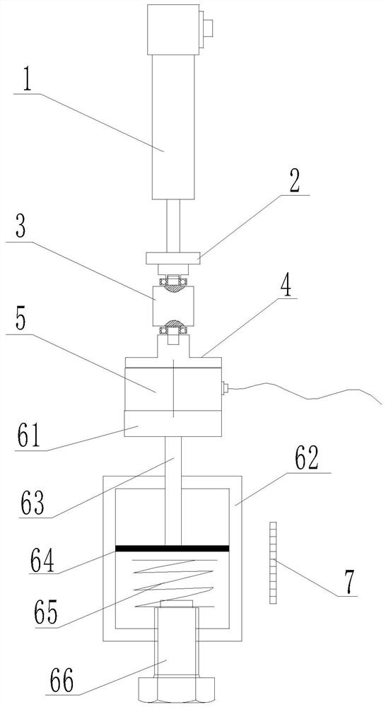 Press with flexible supporting platform