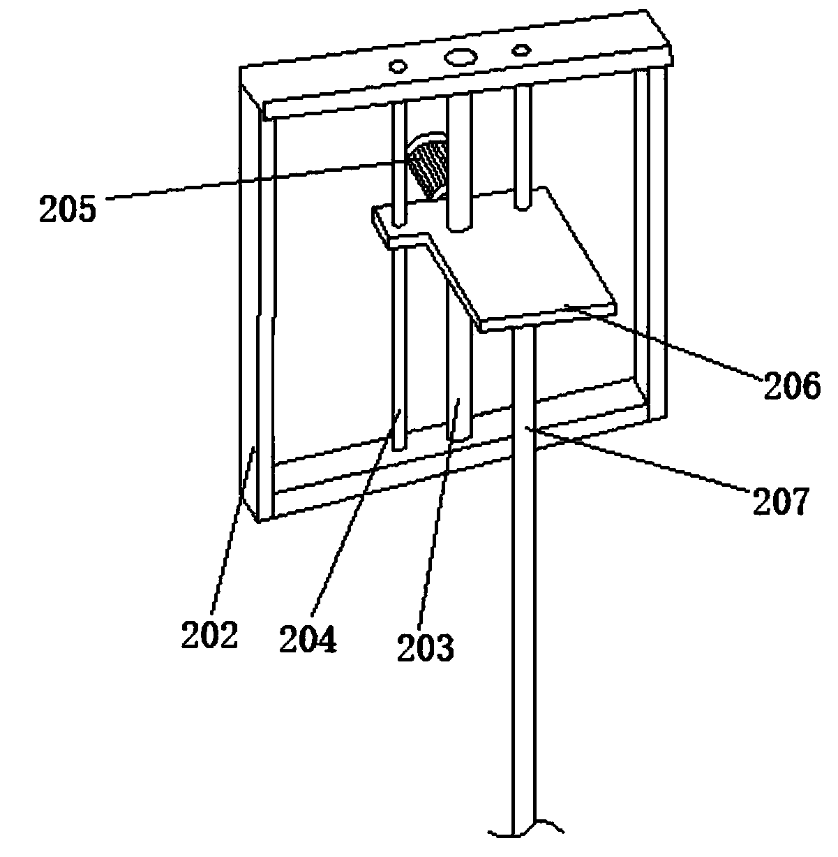 Novel soil turning device for agricultural planting