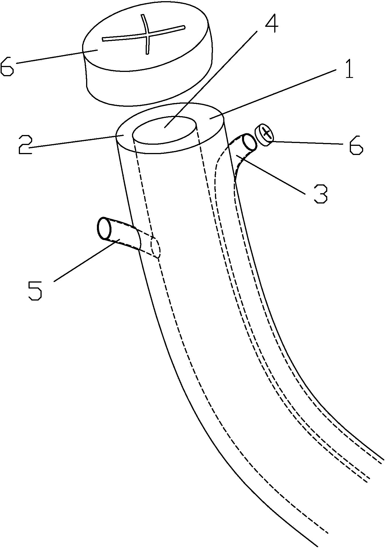 Outer sleeve for gastroscope