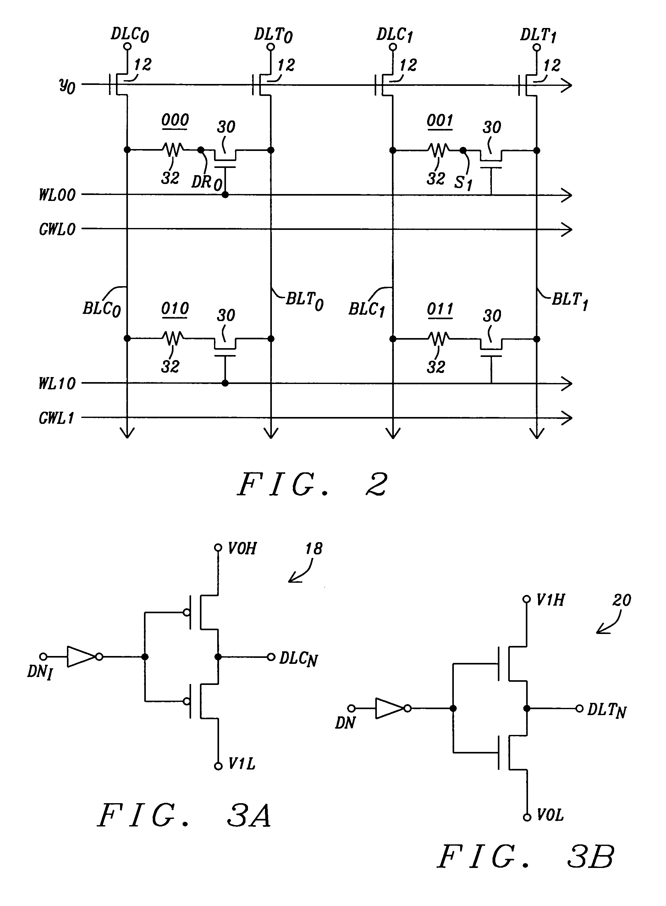 Magnetic memory capable of minimizing gate voltage stress in unselected memory cells