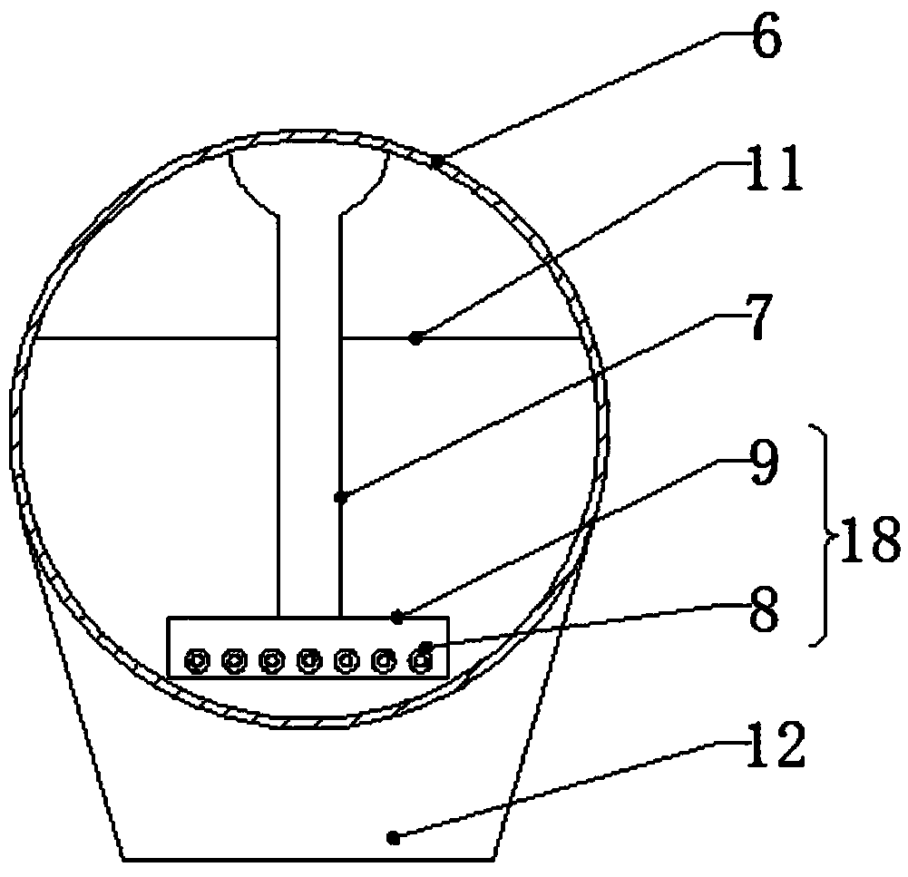 Oil-water separation system with efficient electromagnetic synchronous cooperation