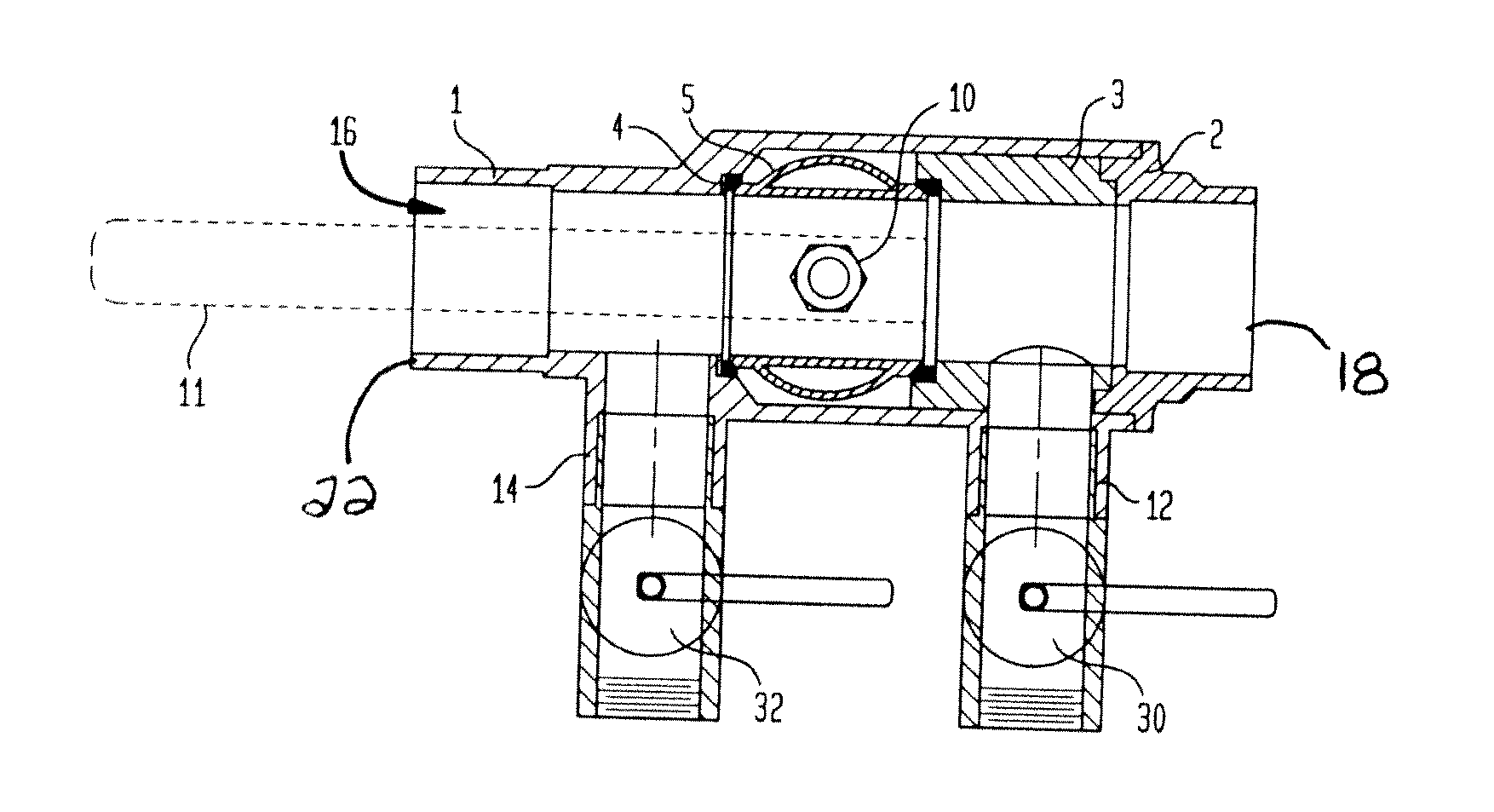 Primary/secondary loop adapter