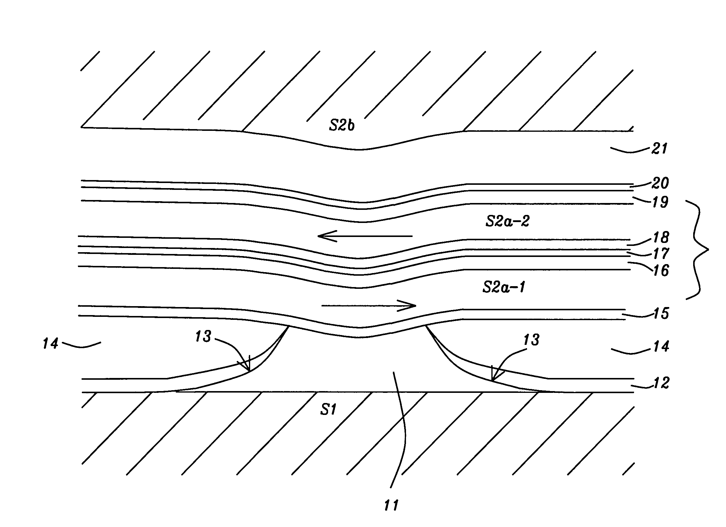 Stabilized shields for magnetic recording heads