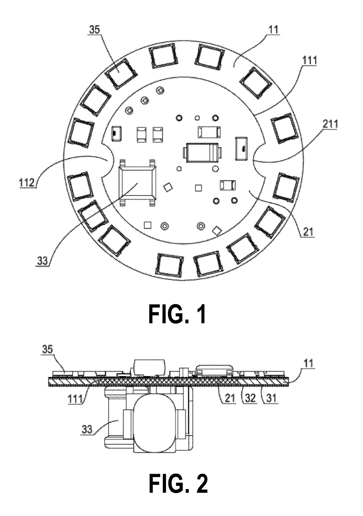 Composite type LED circuit board and manufacturing method