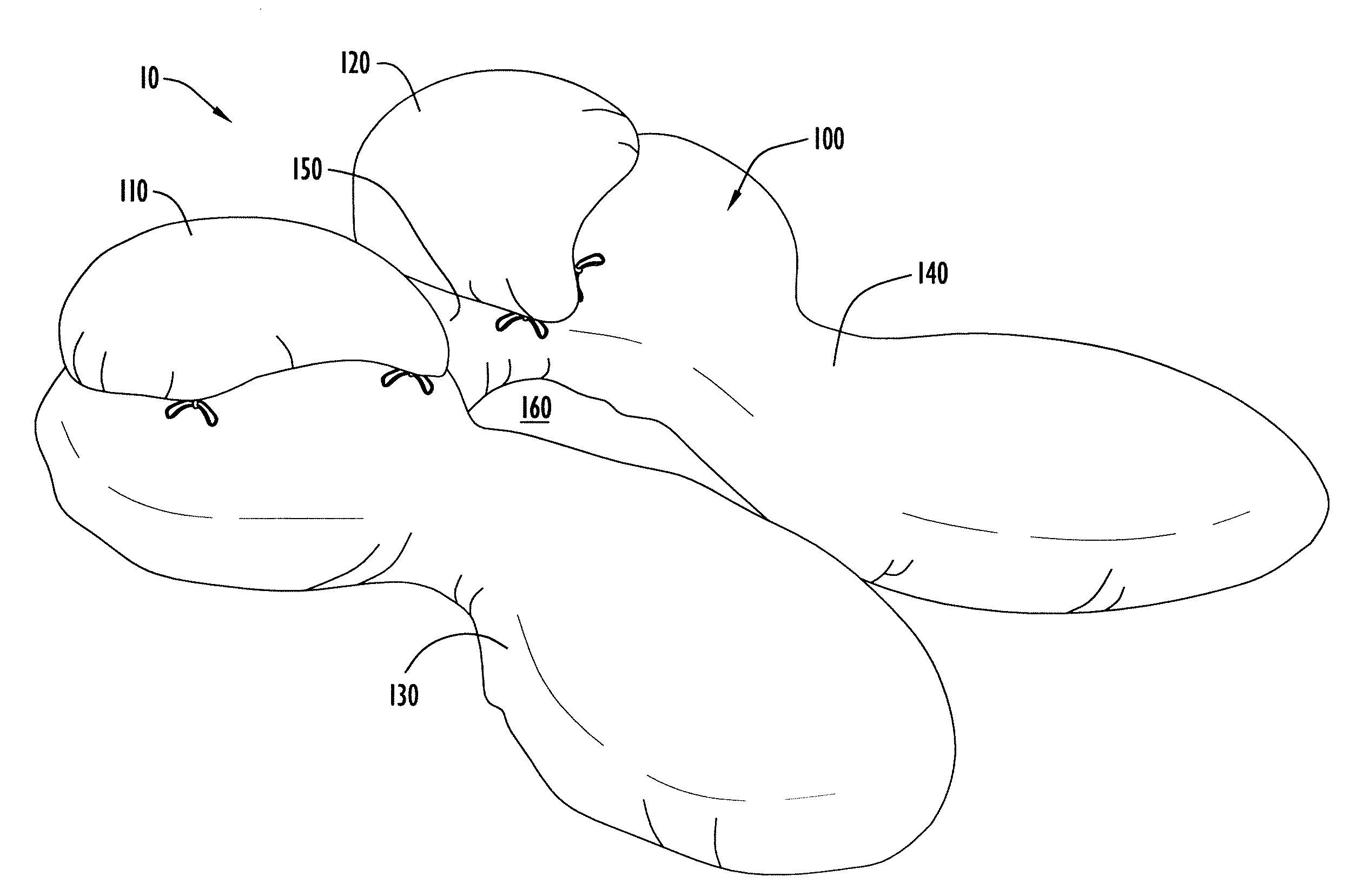 Reconfigurable Support Pillow System