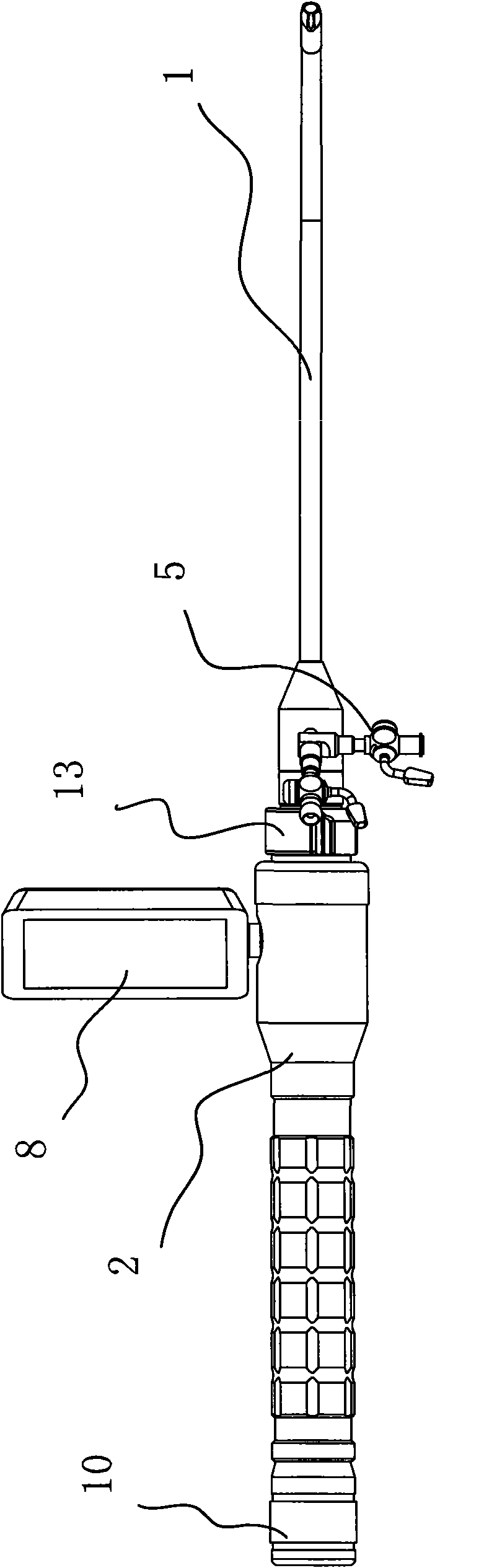 Portable electronic urethroscope