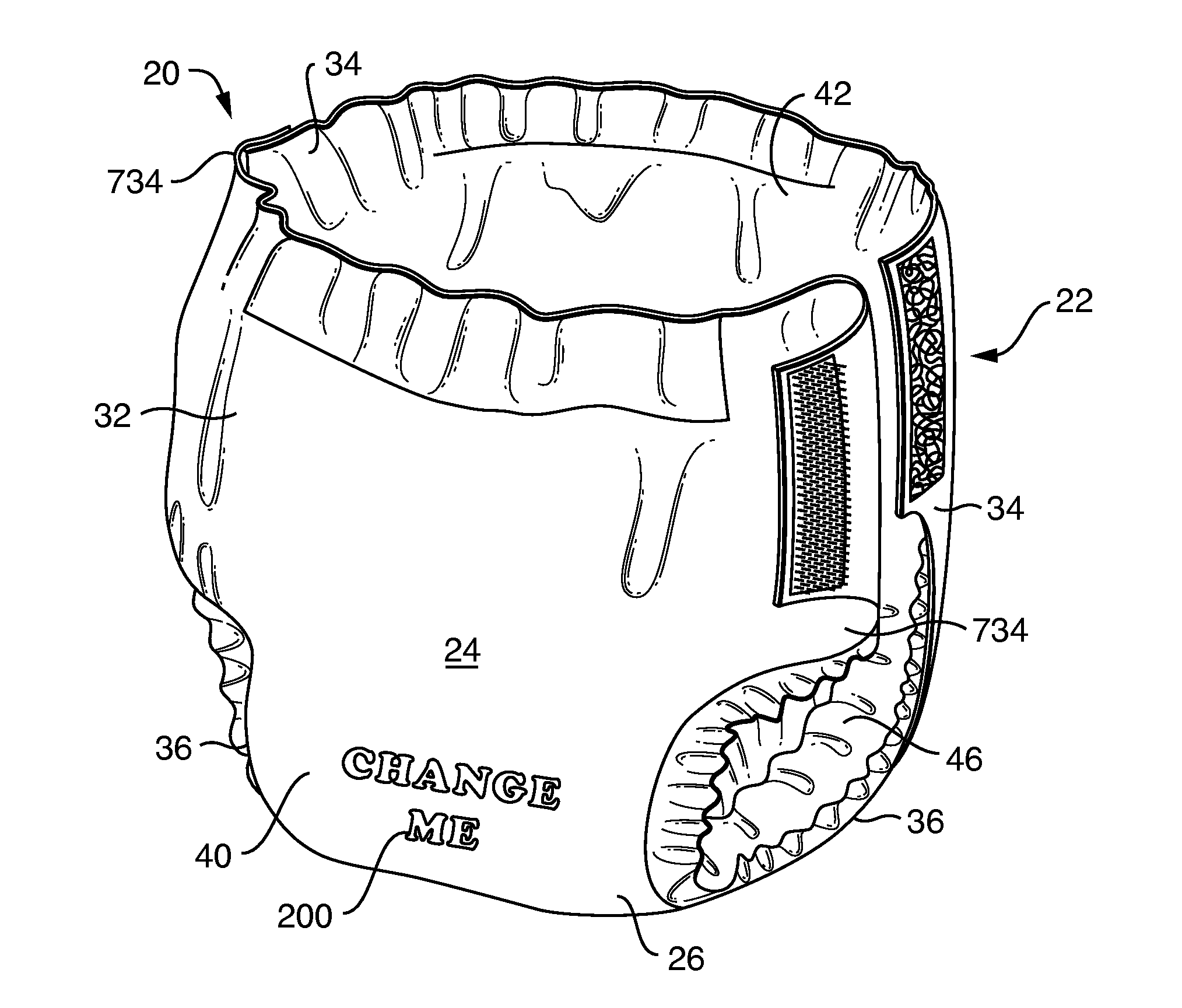 Non-Tacky Wetness Indicator Composition for Application on a Polymeric Substrate