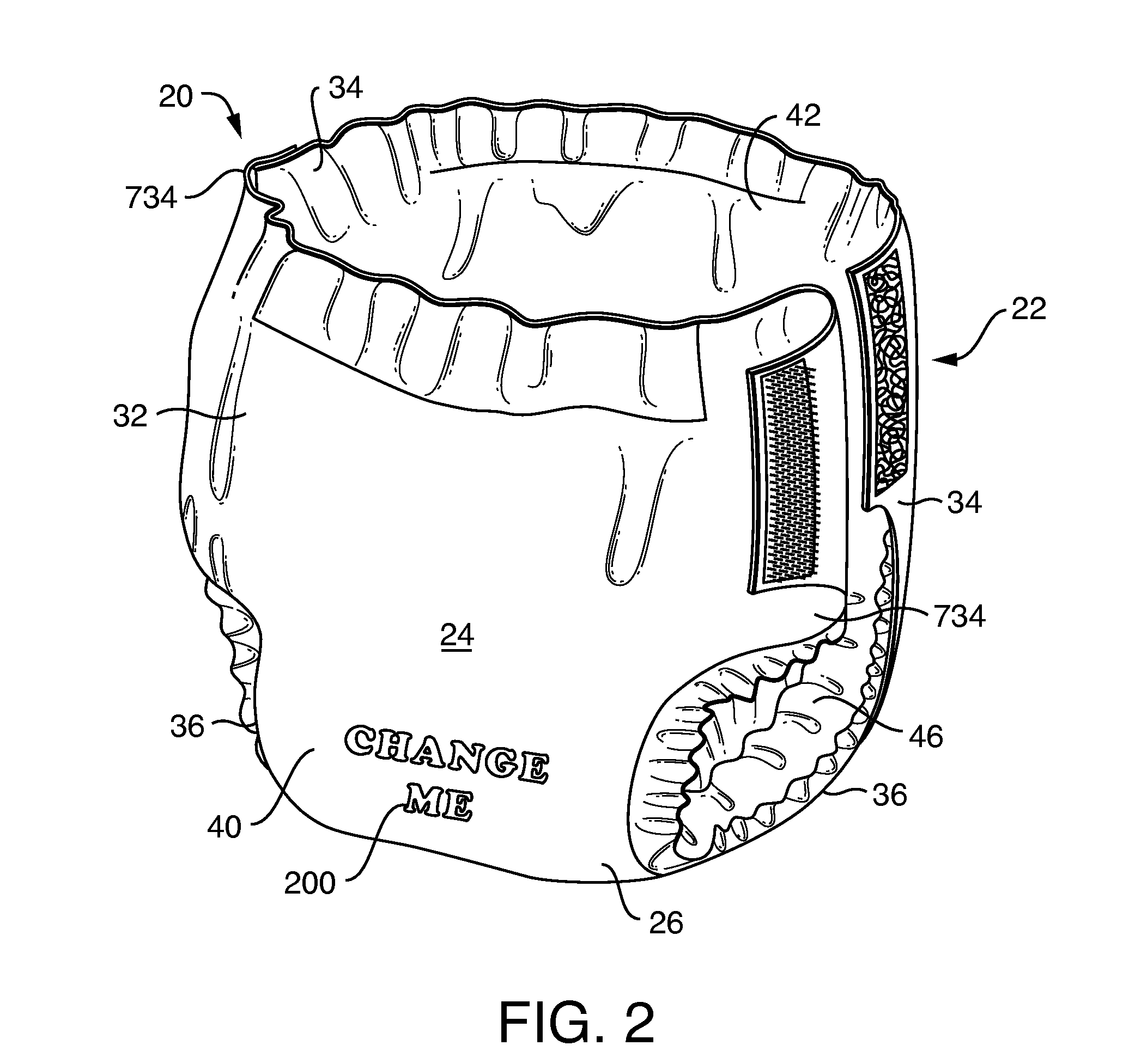 Non-Tacky Wetness Indicator Composition for Application on a Polymeric Substrate