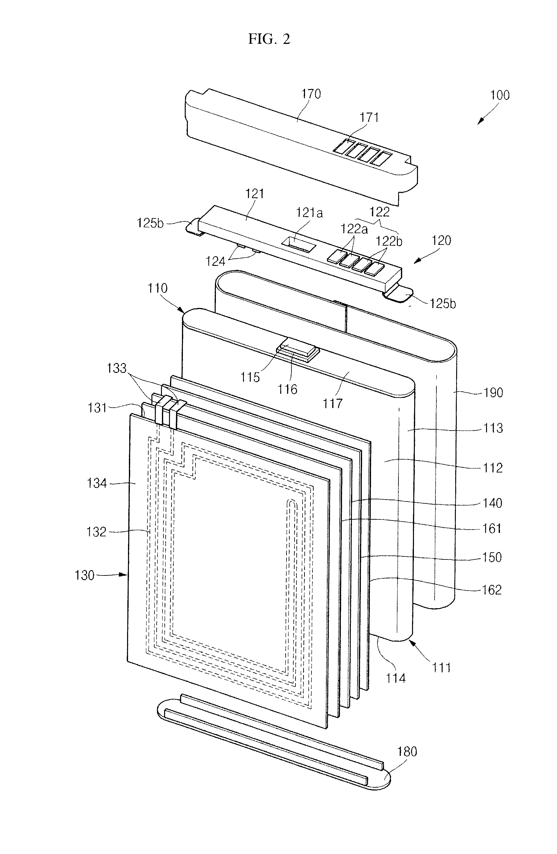 Battery pack with antenna