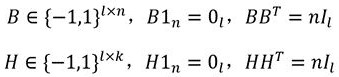 Image set classification method based on aggregation hash learning