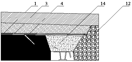 High-level roadway pressure relief and gas drawing-out top coal caving mining method for extremely thick and hard coal bed