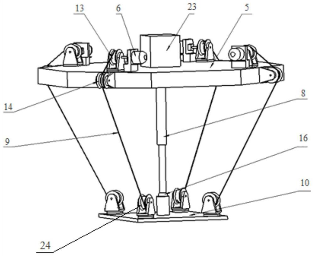 A Rigid-Flexible Hybrid Wave Motion Compensation Device for Offshore Floating Lifting Platform