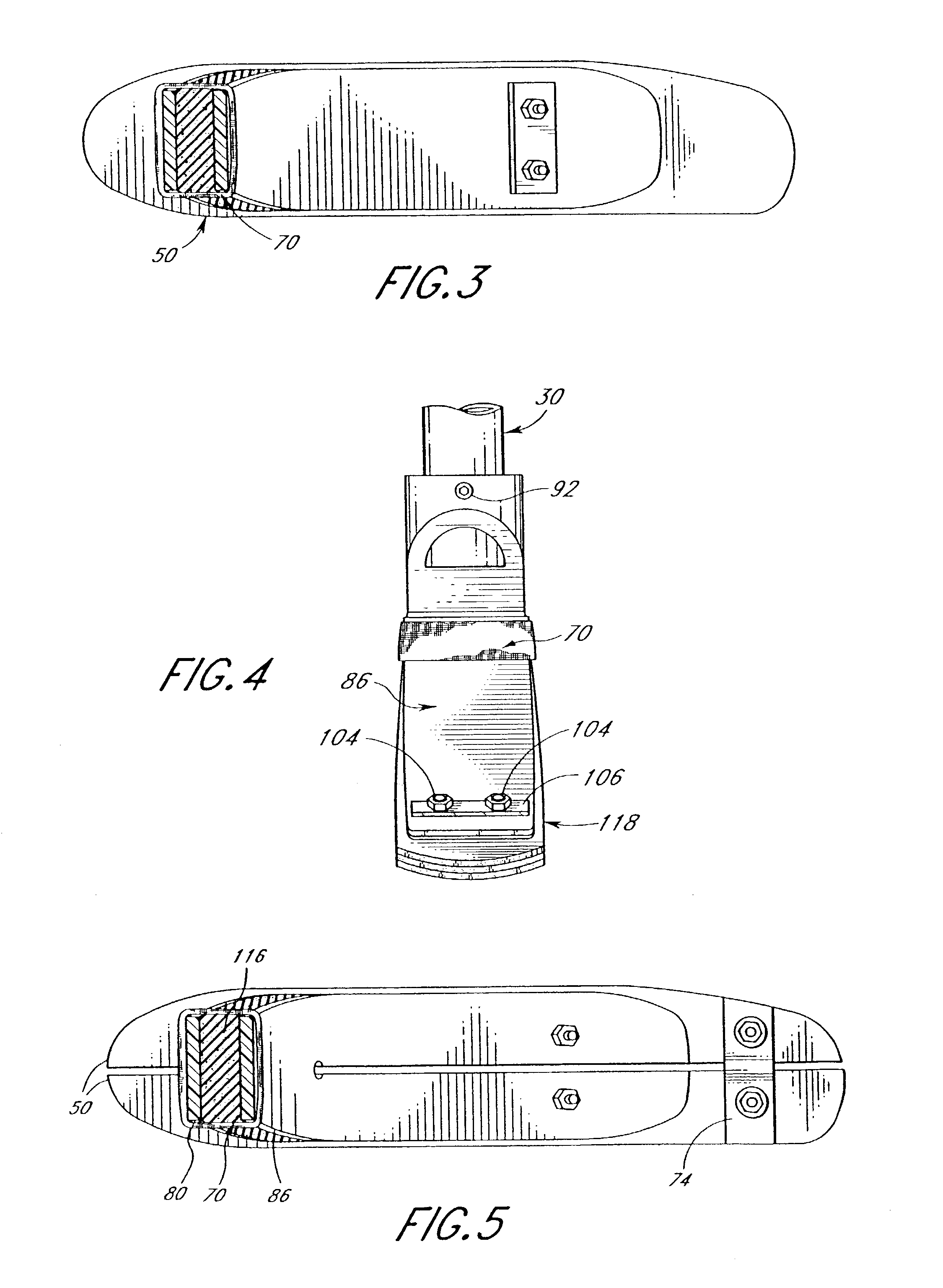 Energy storing foot prosthesis with improved plantar flexion