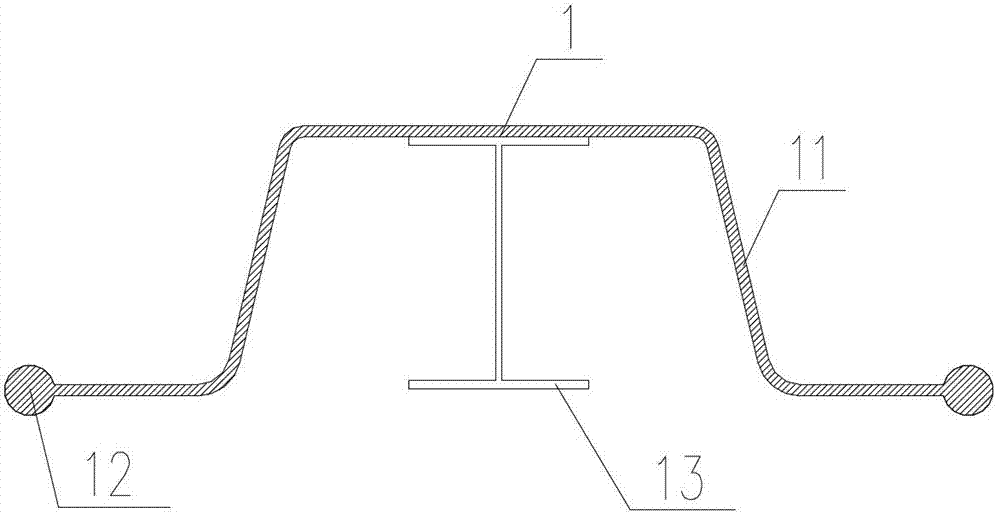 Combined steel pile cofferdam with water-swellable rubber waterproof lock