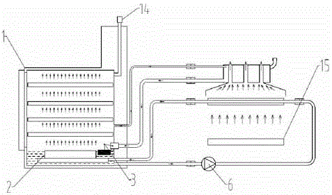 A waste heat recovery cycle device