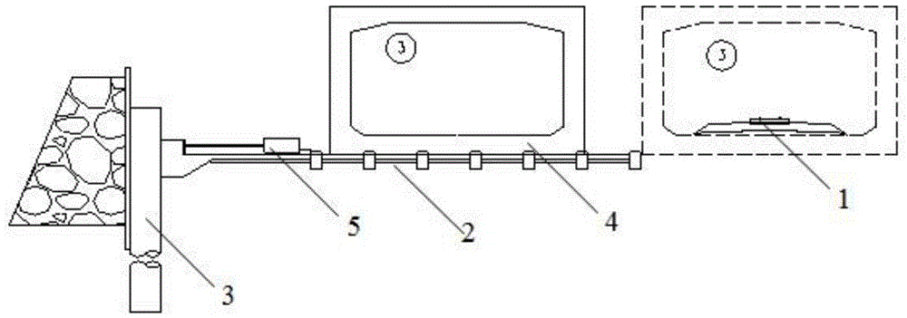 Quick pushing and transverse moving method for integral frame bridge